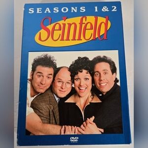 Seinfeld DVD Collection Seasons 1 & 2 No Scratches Or Defects !